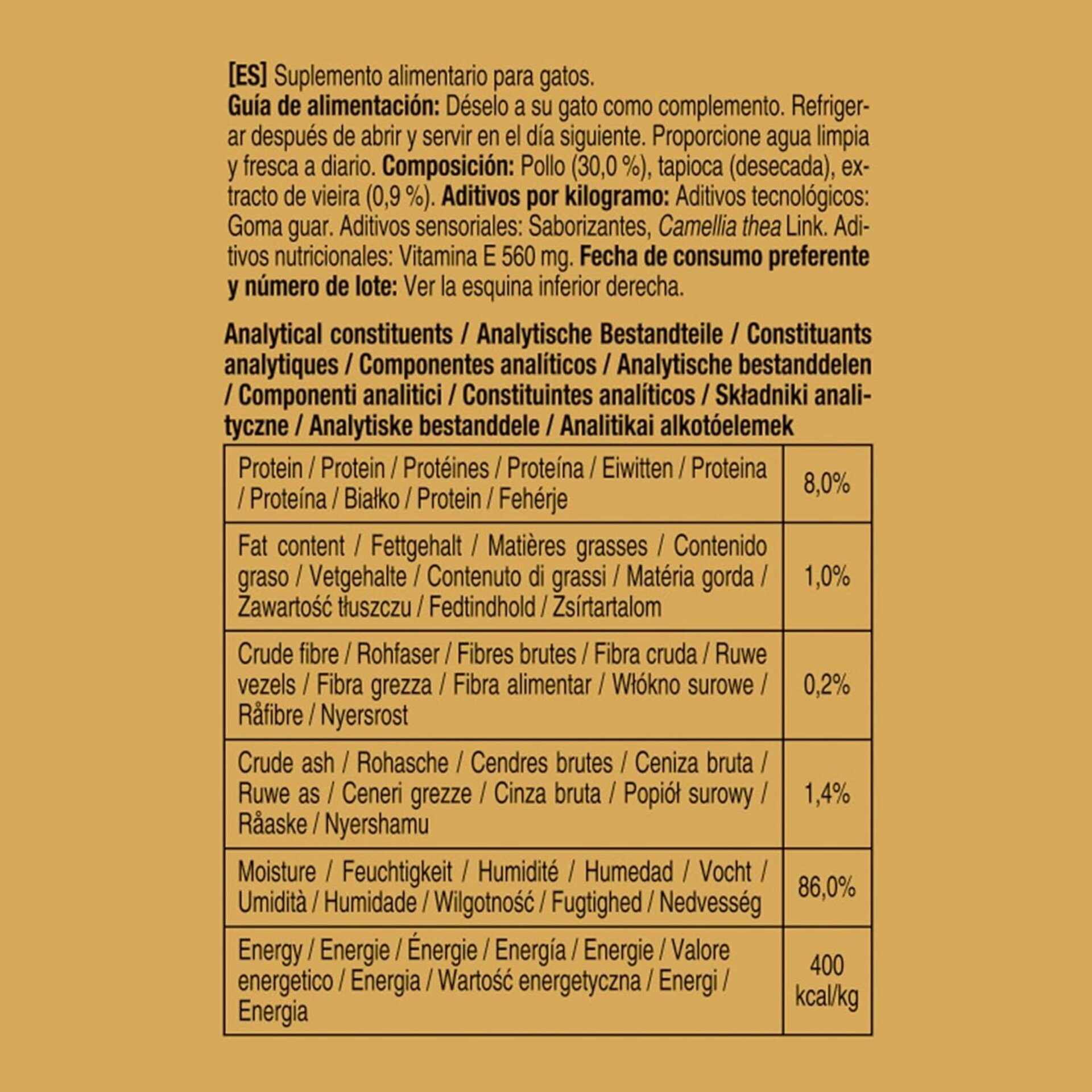 INABA Ciao Bisque - Puré Saludable para Gatos (12 sobres/pack variado) - 8