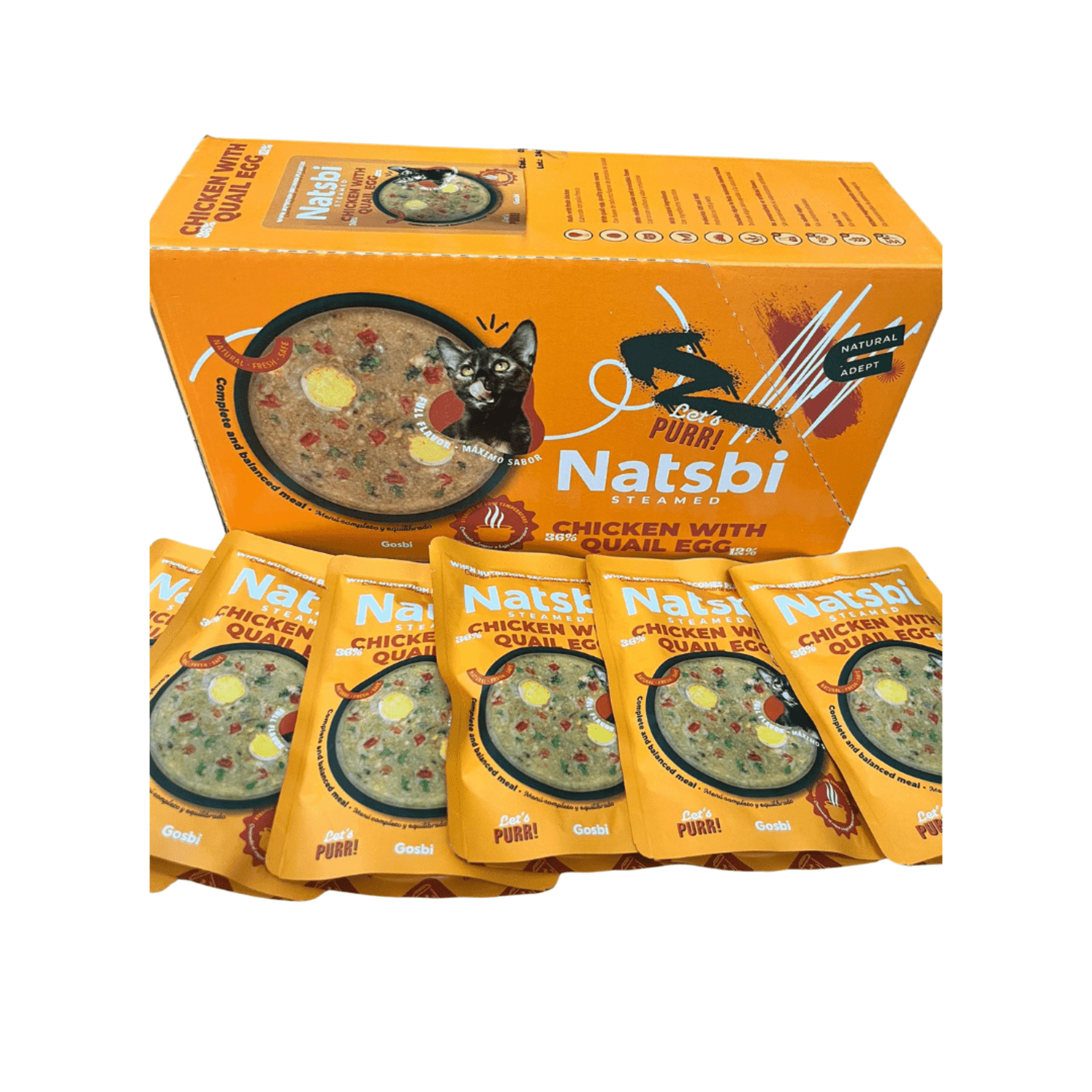 NATSBI Pollo con huevo - 1