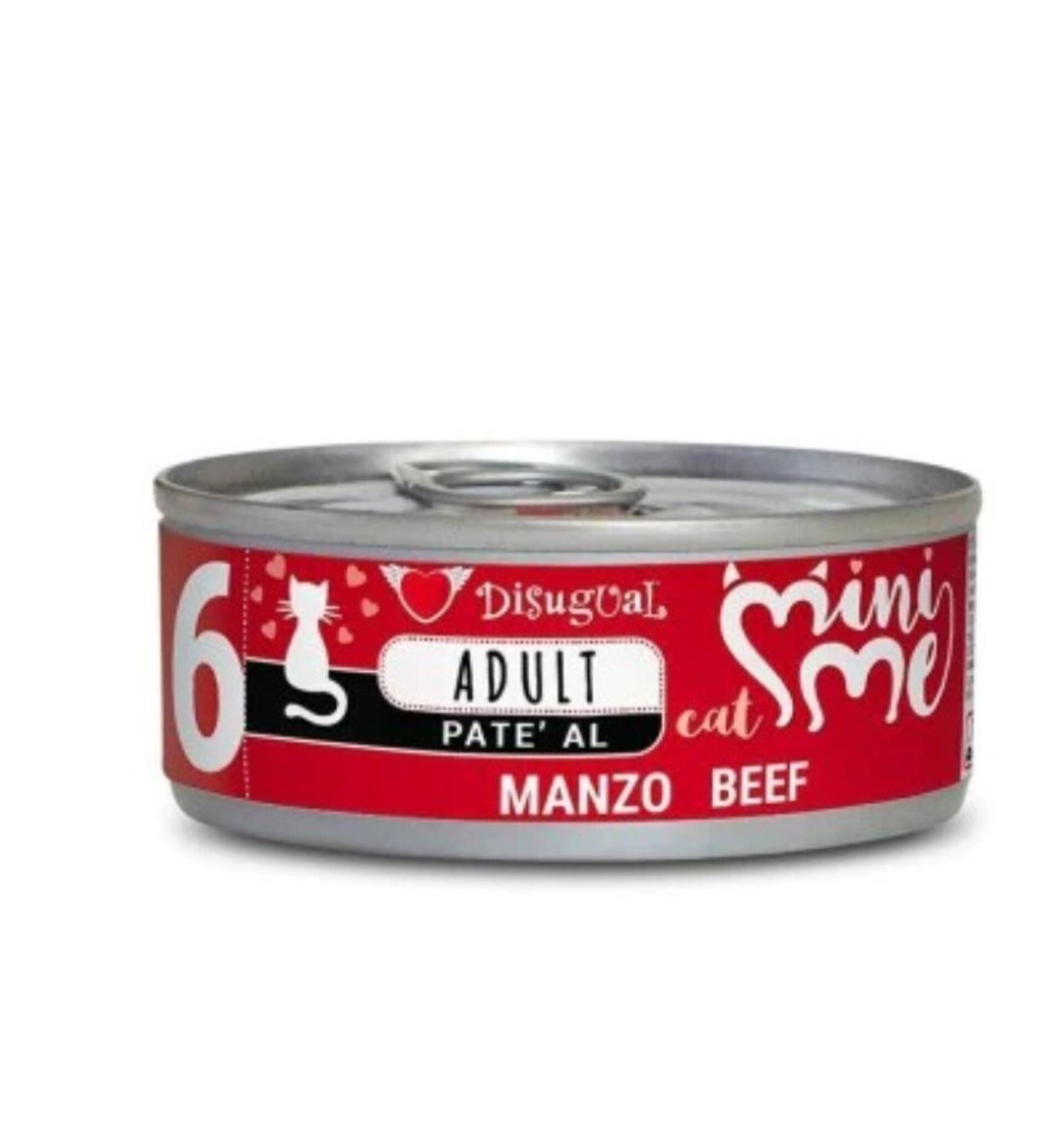 Disugual Mini Me - Adultos - Latas húmedas para gatos - 5