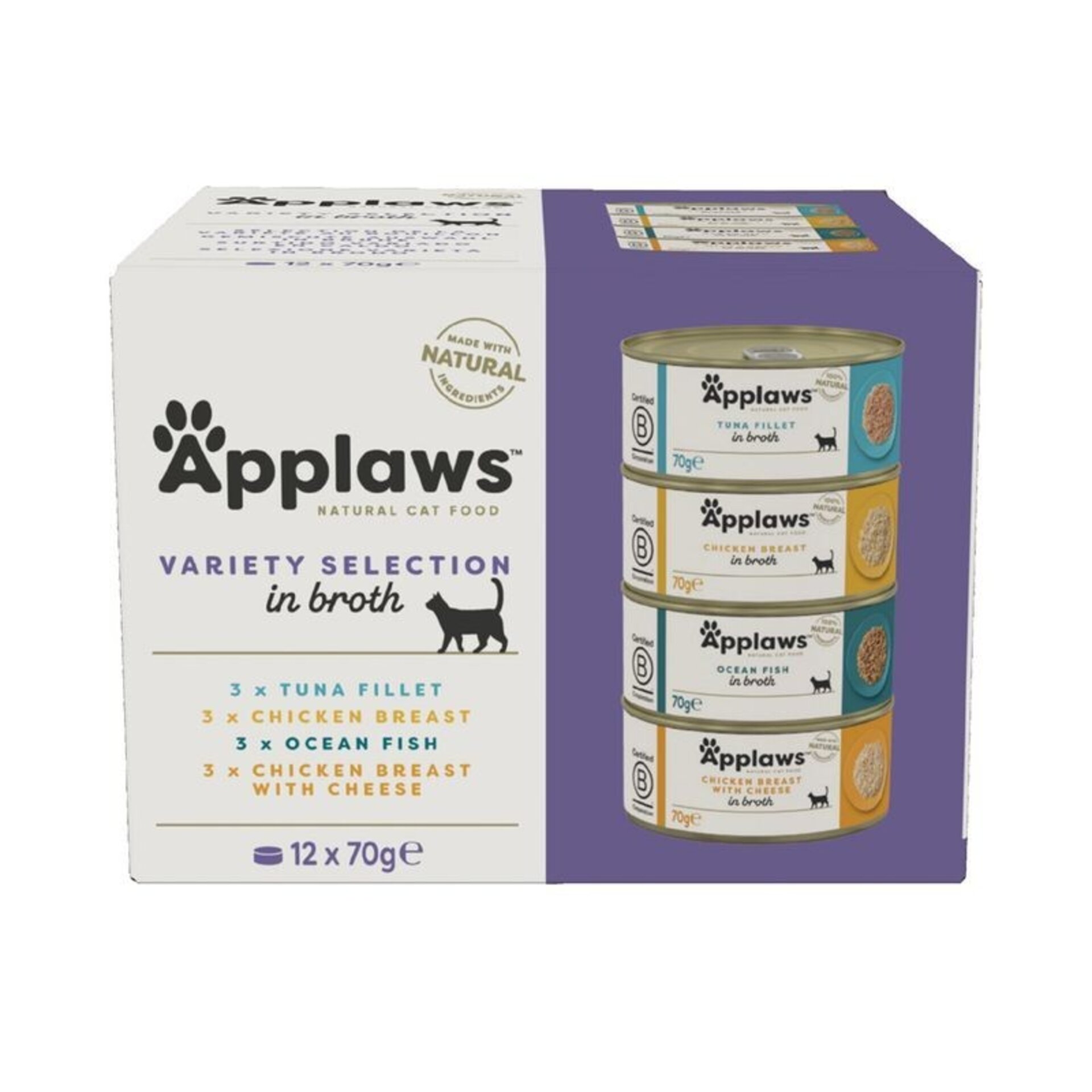 Applaws 12 x 70 g latas para gatos - 2