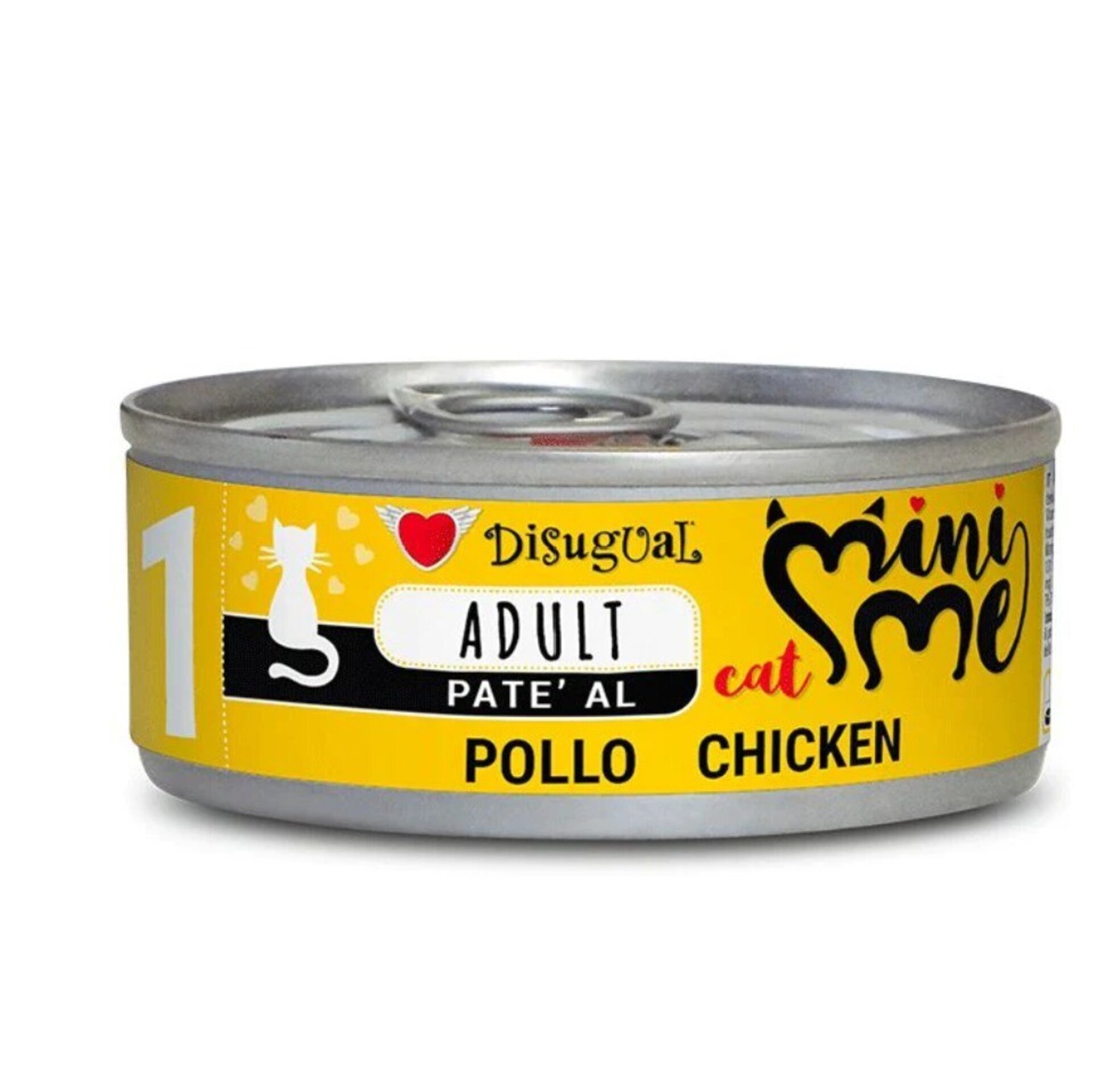 Disugual Mini Me - Adultos - Latas húmedas para gatos - 2